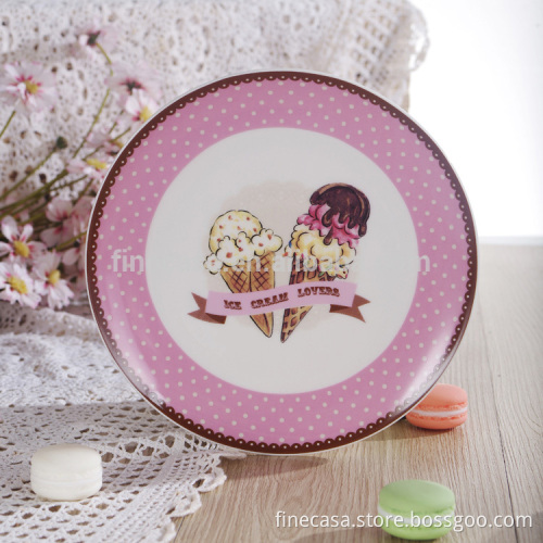 New products for 2015 8 Inches cheap bulk dinner plates